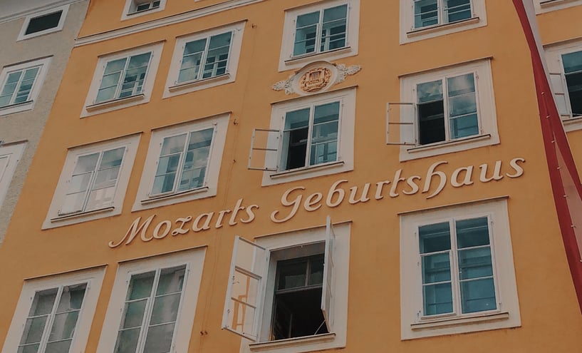 Besuch der Geburtsstätte Mozart